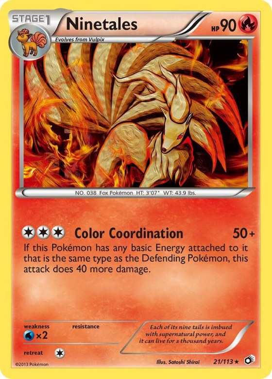 Ninetales - Reverse Holo