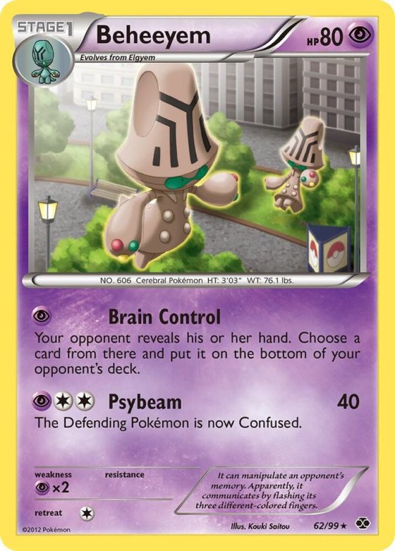 Beheeyem - Reverse Holo