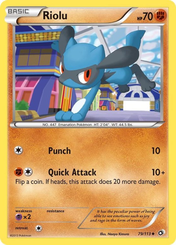 Riolu - Reverse Holo