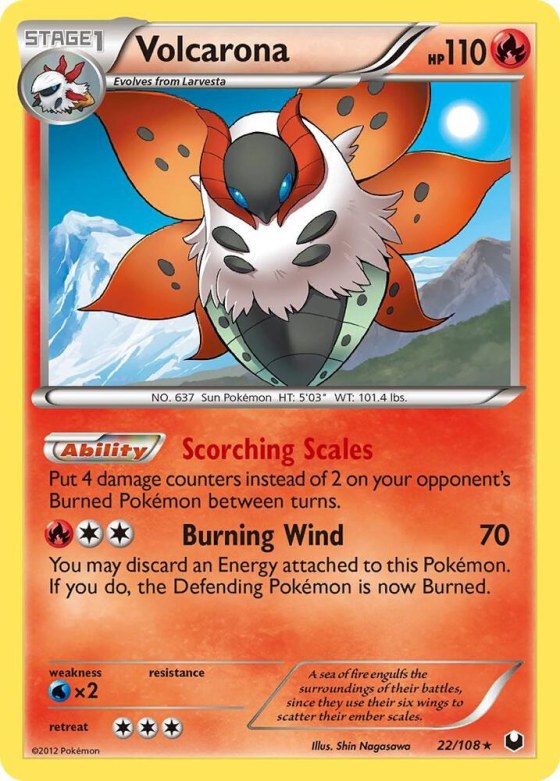 Volcarona - Holo