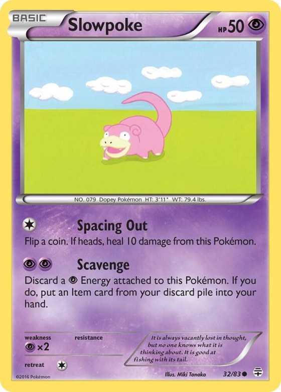 Slowpoke - Reverse Holo