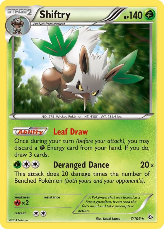Shiftry - Reverse Holo