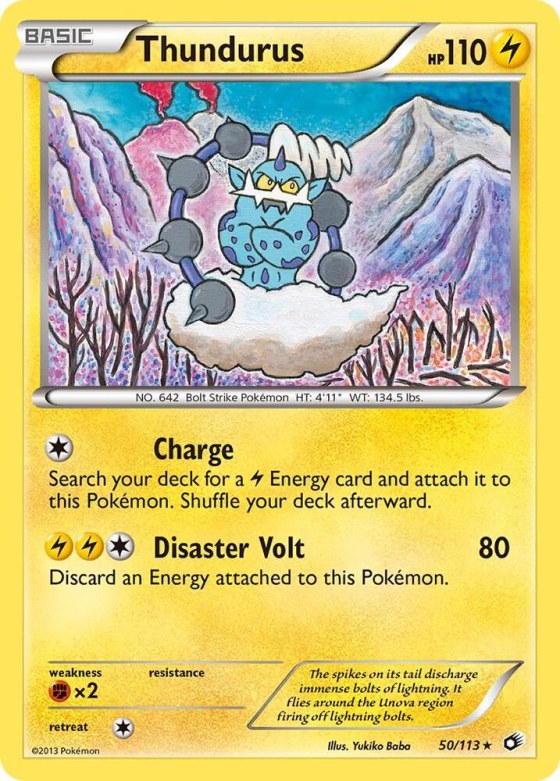 Thundurus - Reverse Holo