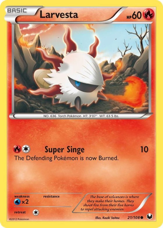 Larvesta (21) - Reverse Holo