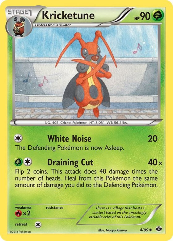 Kricketune - Reverse Holo