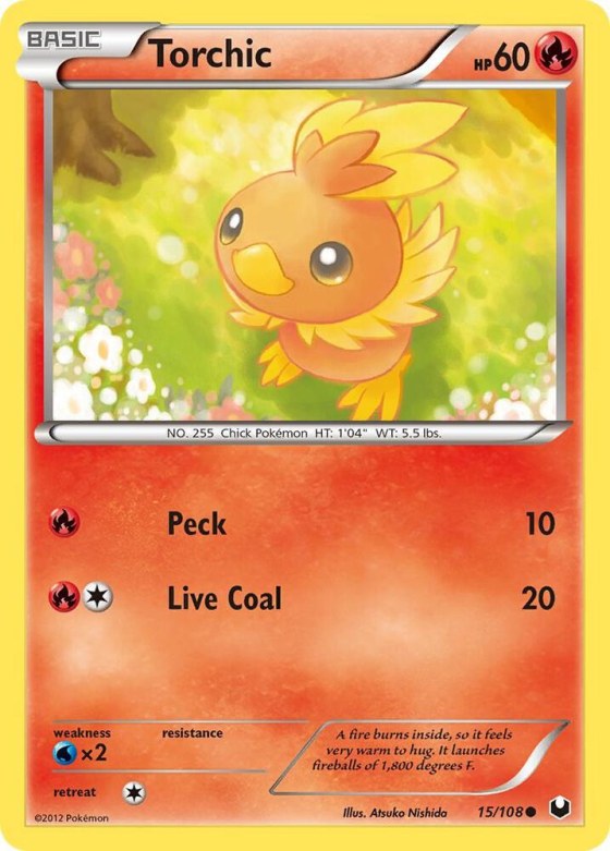 Torchic (15) - Reverse Holo