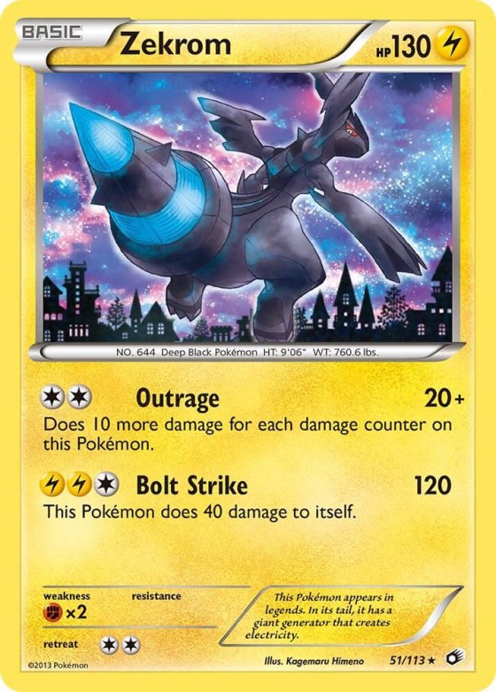 Zekrom - Reverse Holo