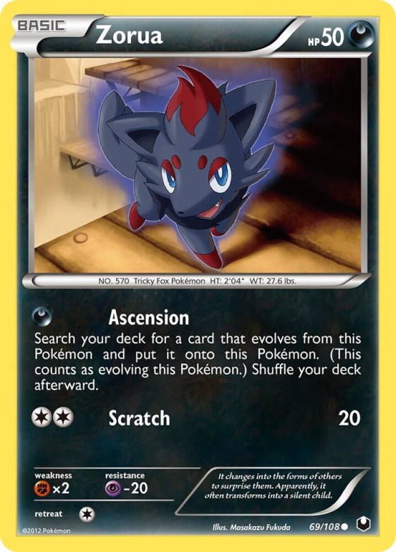 Zorua (69) - Reverse Holo