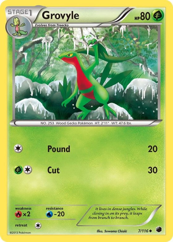 Grovyle - Reverse Holo