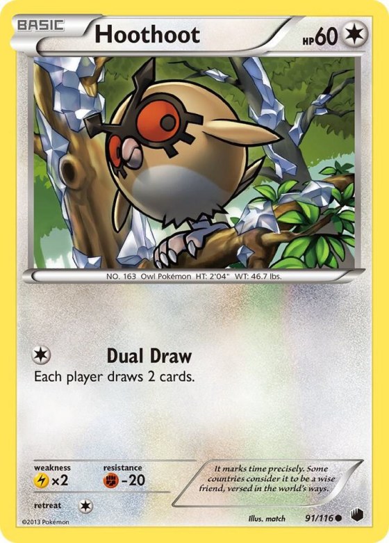 Hoothoot - Reverse Holo