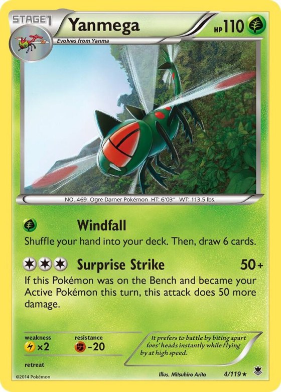 Yanmega - Reverse Holo