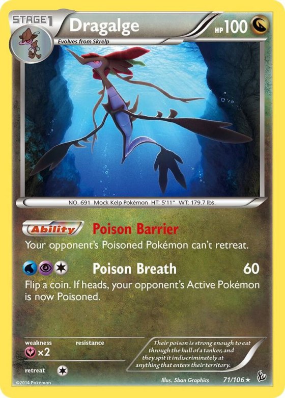 Dragalge - Reverse Holo