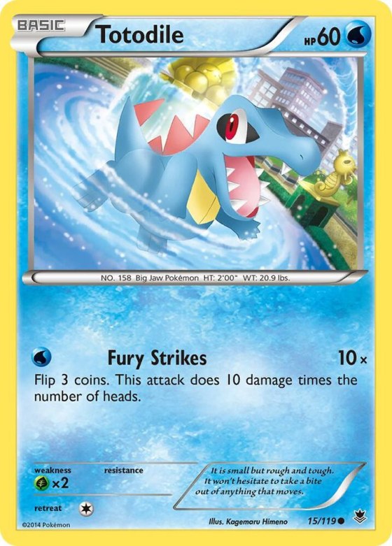 Totodile - Reverse Holo