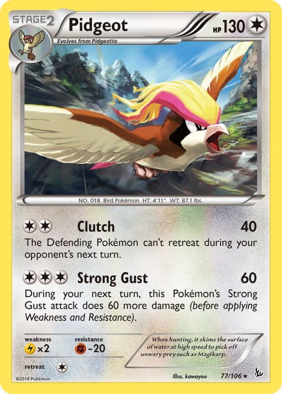 Pidgeot - Reverse Holo