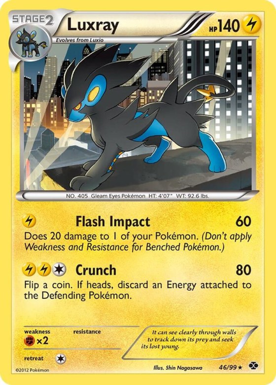 Luxray - Reverse Holo