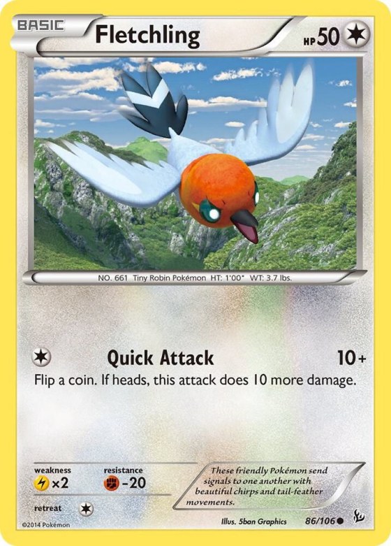 Fletchling - Reverse Holo