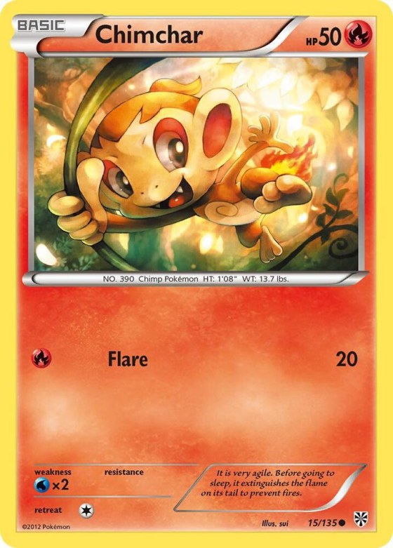 Chimchar - Reverse Holo
