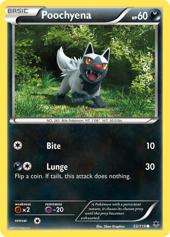 Poochyena - Reverse Holo
