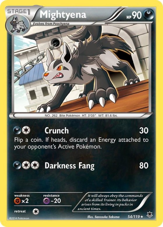 Mightyena - Reverse Holo