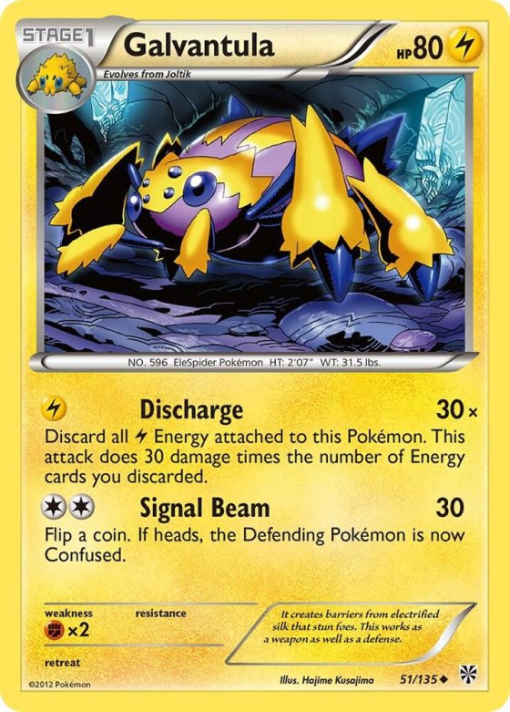 Galvantula - Reverse Holo