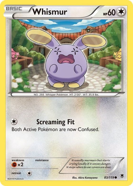 Whismur - Reverse Holo