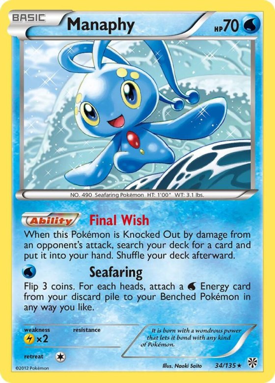 Manaphy - Holo