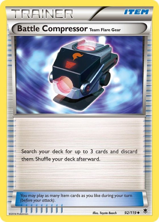 Battle Compressor - Reverse Holo