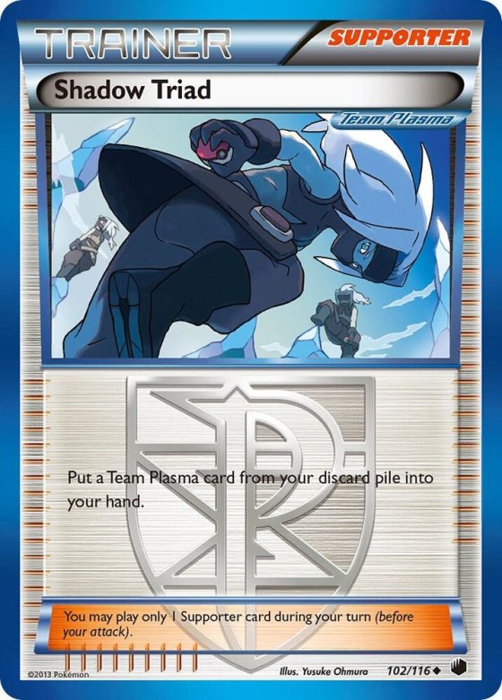 Shadow Triad (Team Plasma) - Reverse Holo