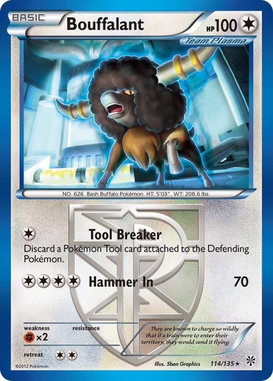 Bouffalant (Team Plasma) - Reverse Holo