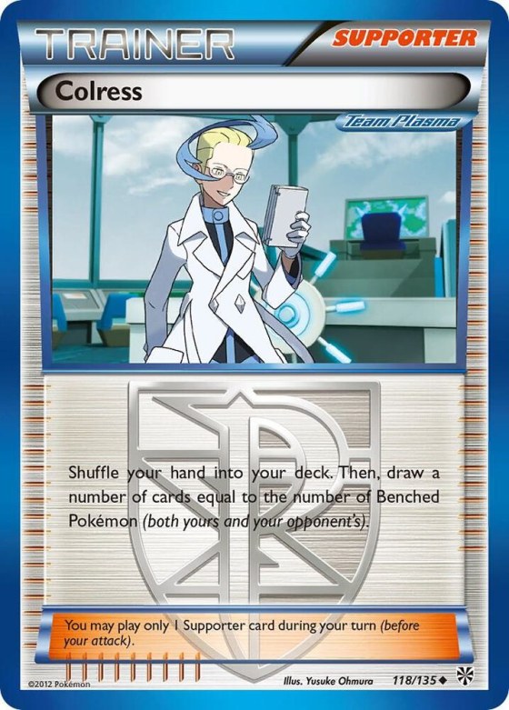 Colress (Team Plasma) - Reverse Holo