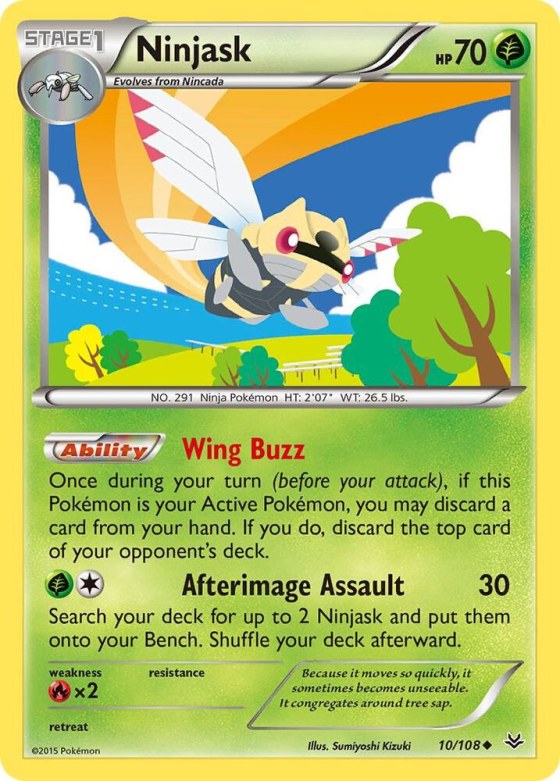 Ninjask - Reverse Holo