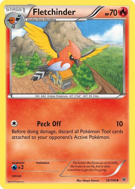 Fletchinder - Reverse Holo