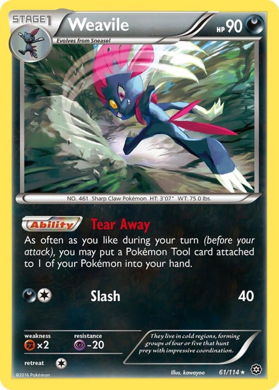 Weavile - Reverse Holo