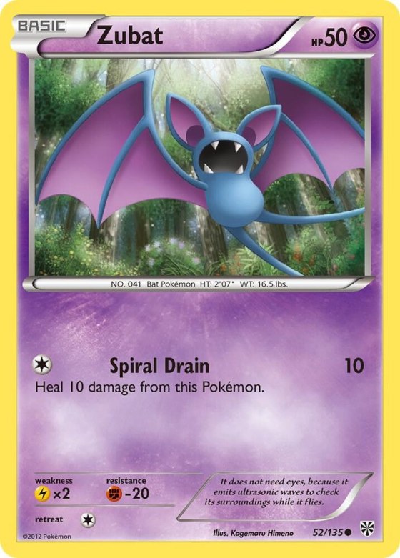 Zubat (52) - Reverse Holo