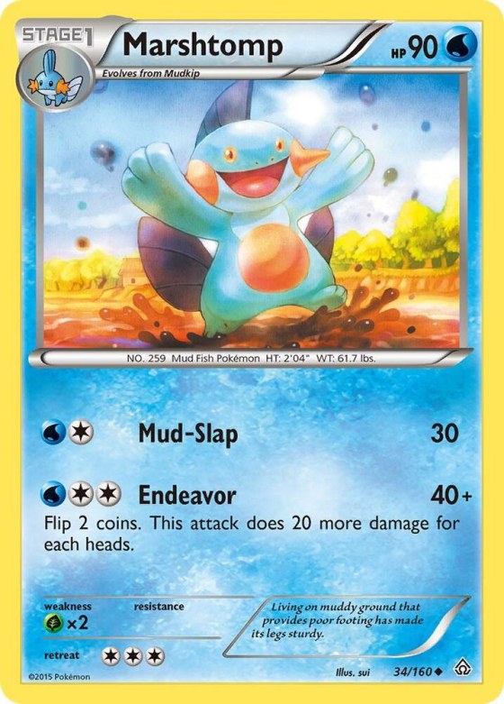 Marshtomp - Reverse Holo