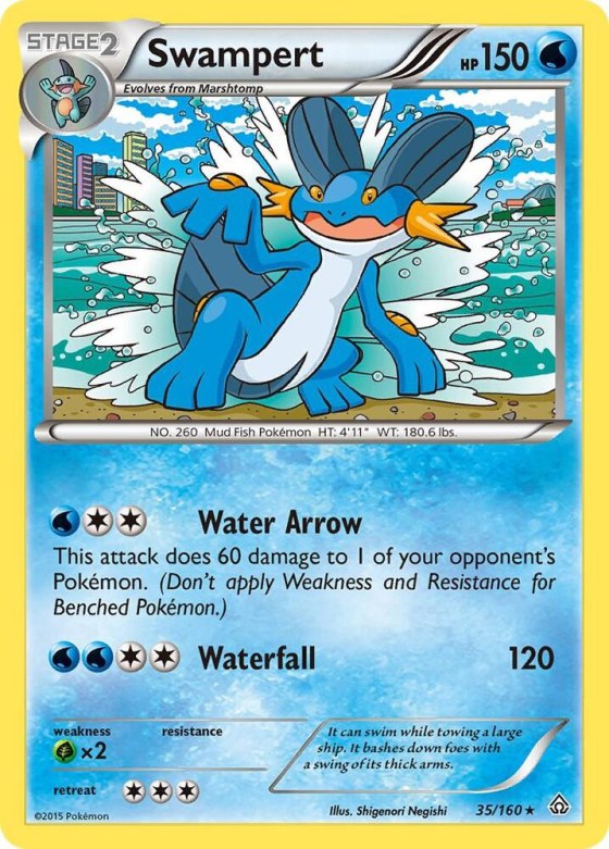 Swampert - Reverse Holo