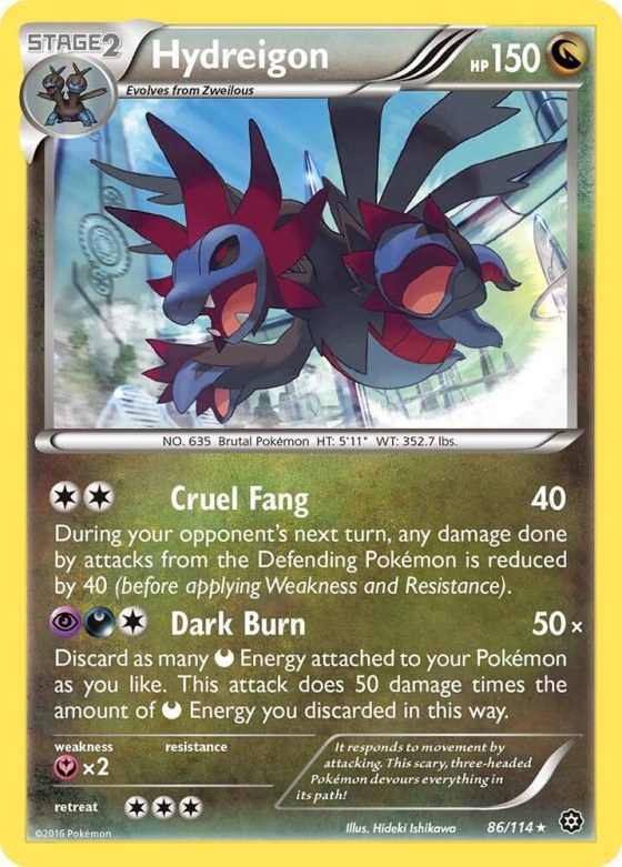 Hydreigon - Reverse Holo