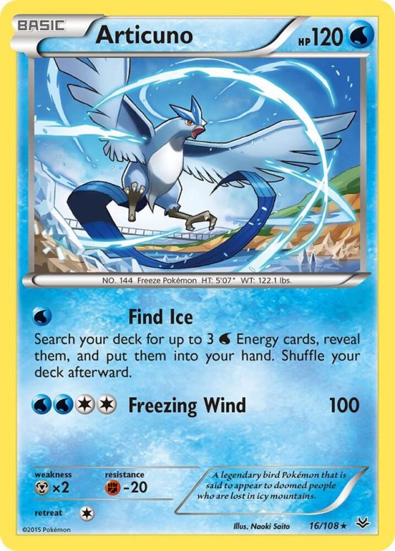 Articuno (16) - Reverse Holo