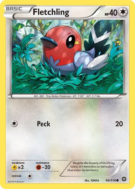 Fletchling - Reverse Holo