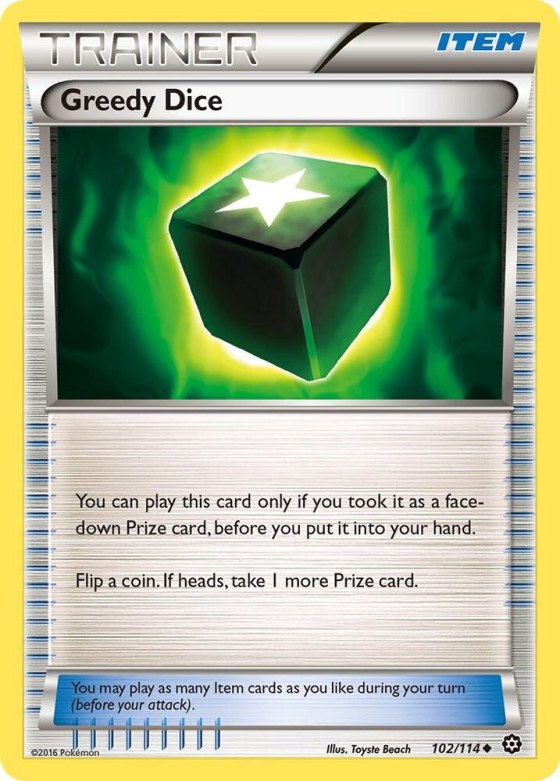 Greedy Dice - Reverse Holo