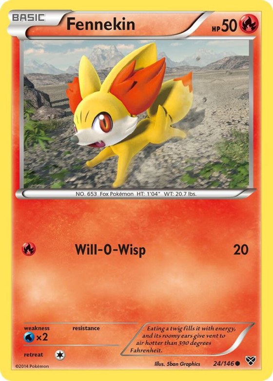 Fennekin - Reverse Holo