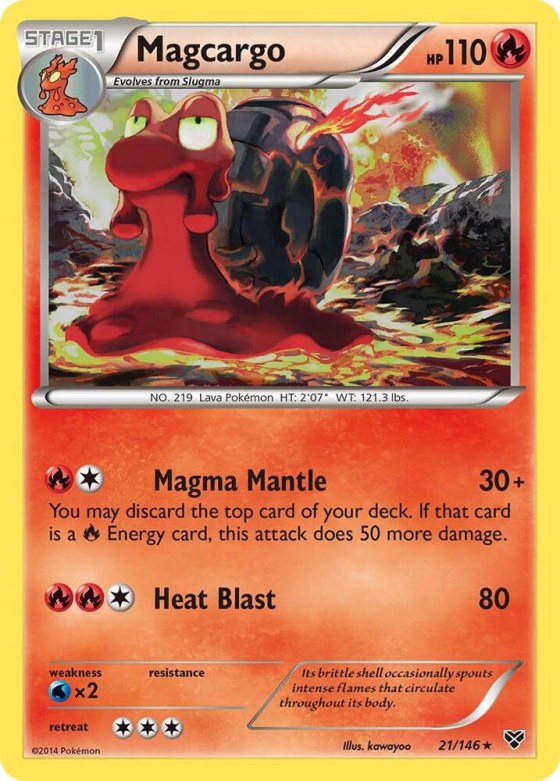 Magcargo - Reverse Holo