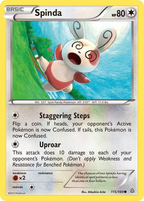 Spinda - Reverse Holo