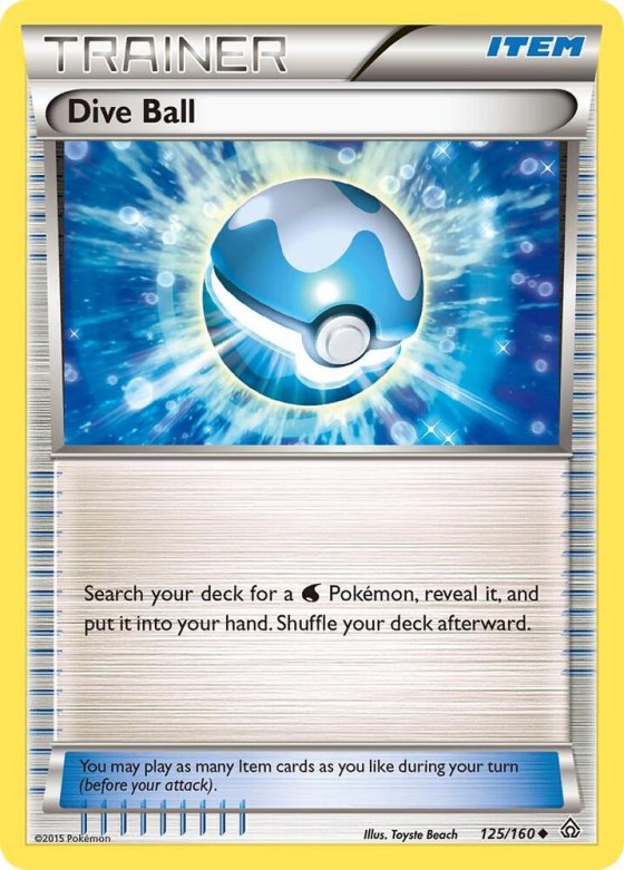 Dive Ball - Reverse Holo