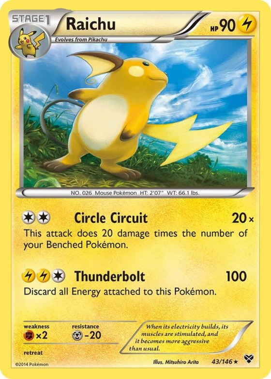 Raichu - Holo