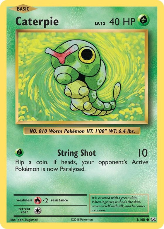 Caterpie - Reverse Holo