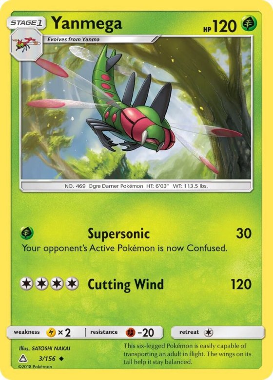 Yanmega - Reverse Holo