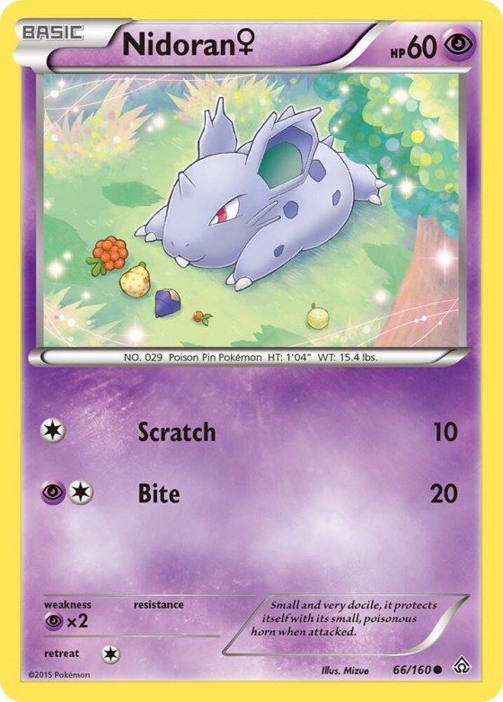 Nidoran (F) - Reverse Holo