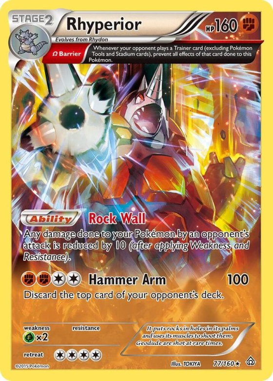 Rhyperior (Omega) - Reverse Holo