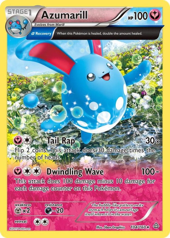 Azumarill (Alpha) - Reverse Holo
